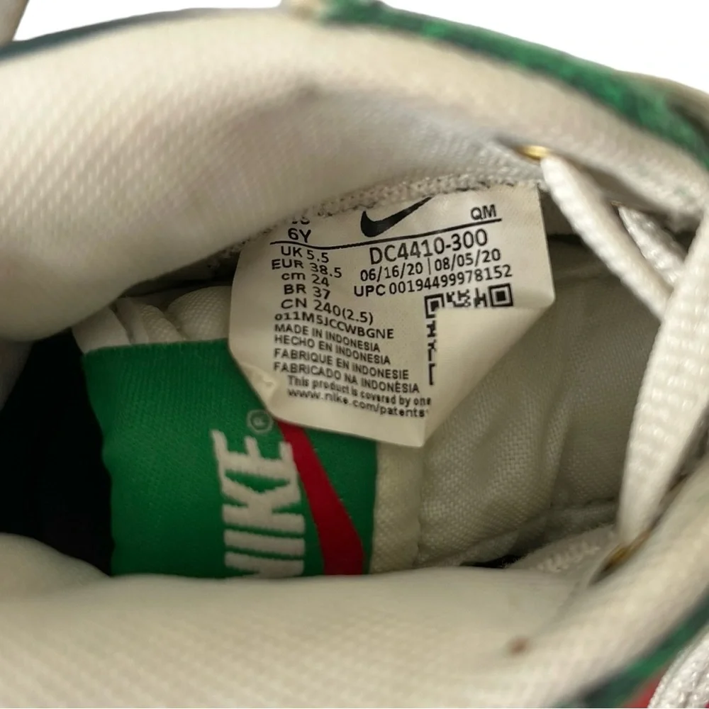 Nike Blazer Mid '77 Vintage GS Christmas Sweater 6Y = Womens Size 8 - DC4410-300